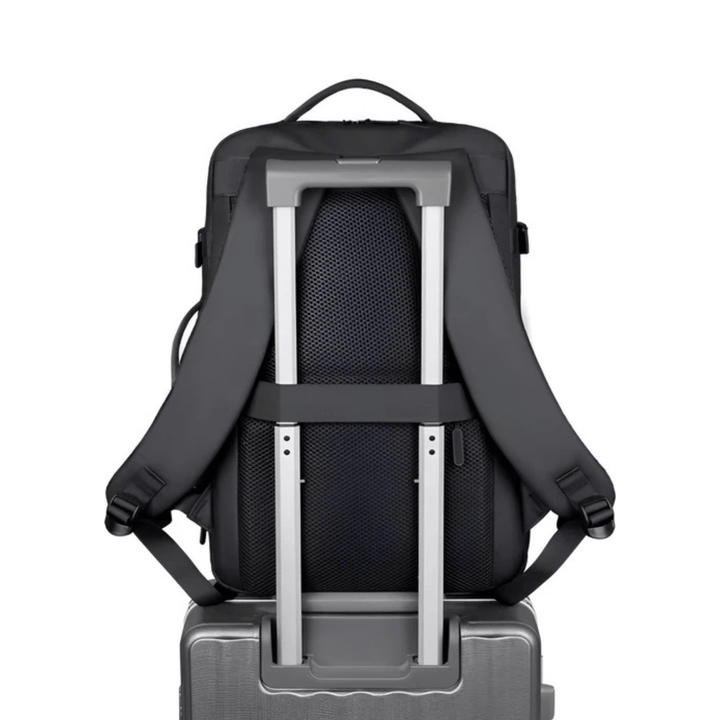 CarryQuest® - Heren Rugzak - Laptop + USB - Capaciteit - Grijs