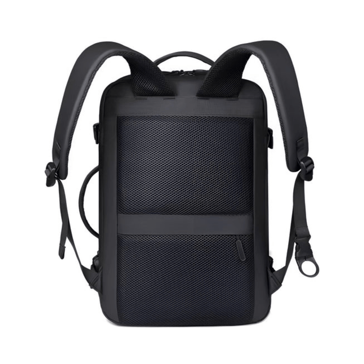 CarryQuest® - Heren Rugzak - Laptop + USB - Capaciteit - Zwart