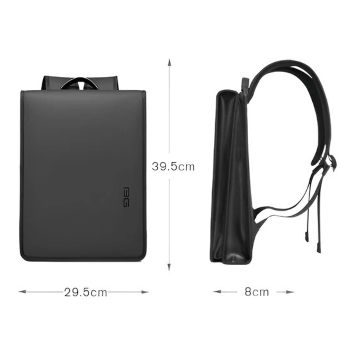 CarryQuest® - Heren Rugzak - Waterdicht + Laptopvak 14.1" - Laptop Rgzak - Zwart