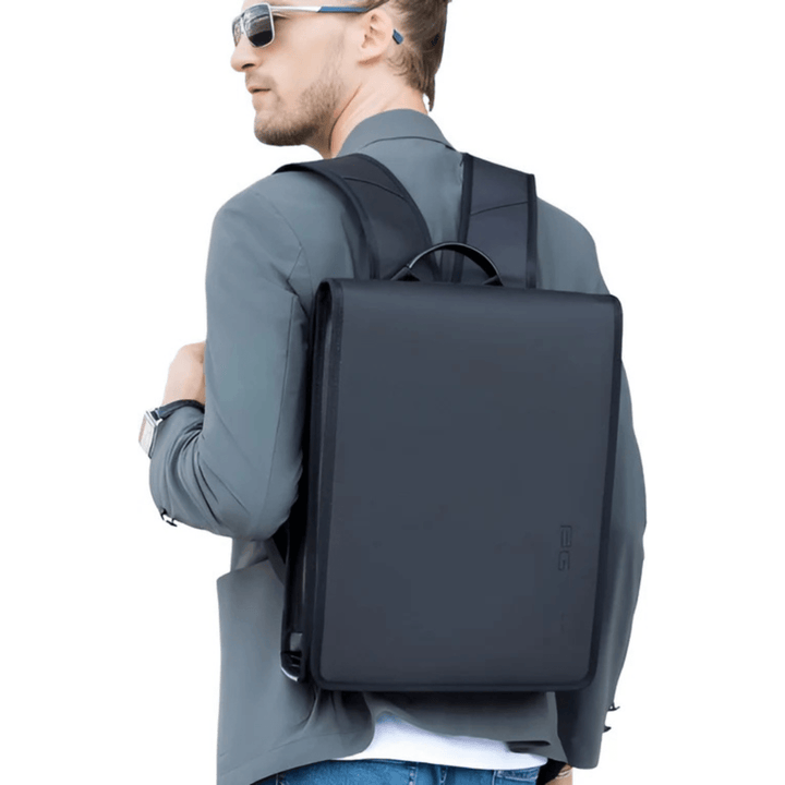 CarryQuest® - Heren Rugzak - Waterdicht + Laptopvak 14.1" - Laptop Rgzak - Zwart