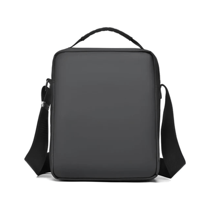 CarryQuest® - Heren Schoudertas - Waterdicht Crossbody Tas - Handtas - PU Leer - ZwartCarryQuestsimple