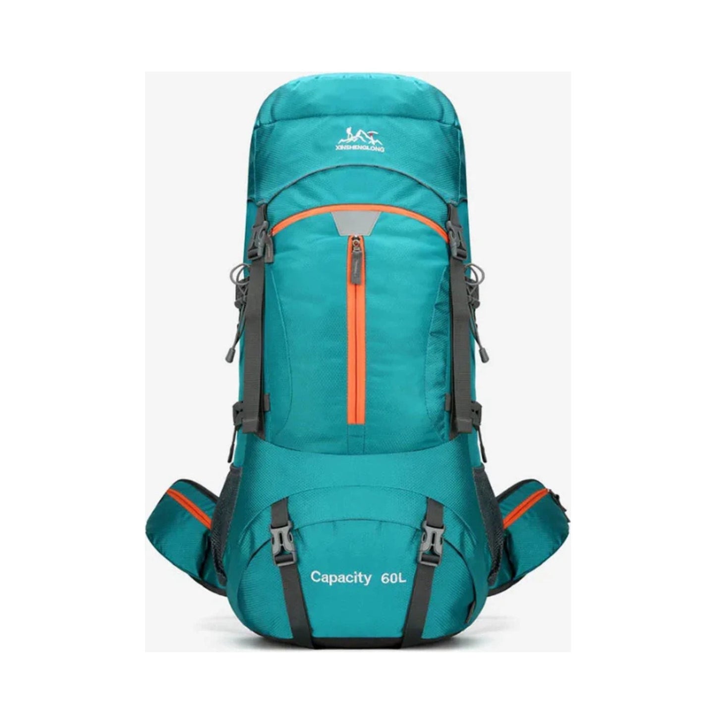 CarryQuest® - Hiking - rugzak 60L - Klimmen - Wandelen - Kamperen - Rugzak met Regenhoes - GroenCarryQuestsimple