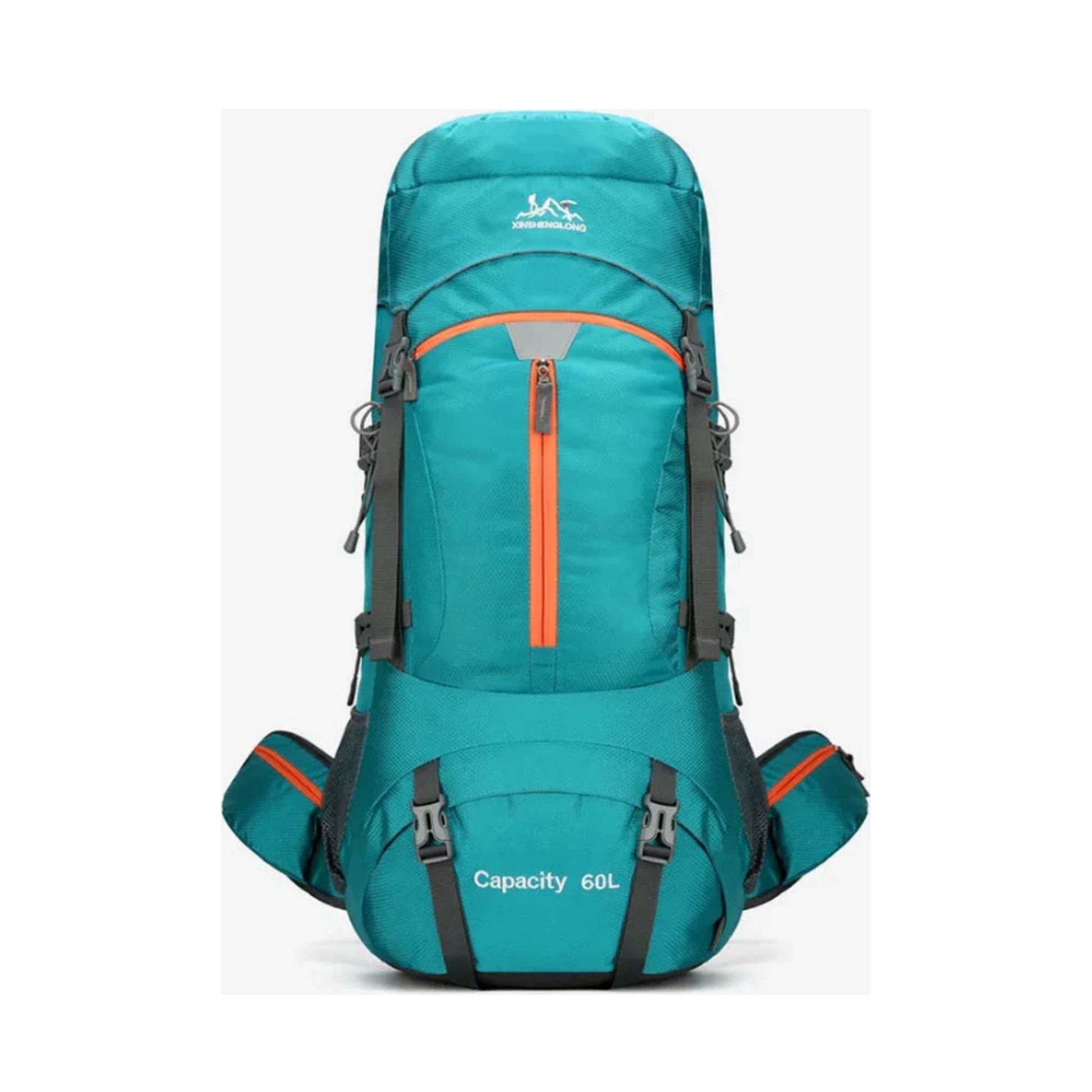 CarryQuest® - Hiking - rugzak 60L - Klimmen - Wandelen - Kamperen - Rugzak met Regenhoes - GroenCarryQuestsimple
