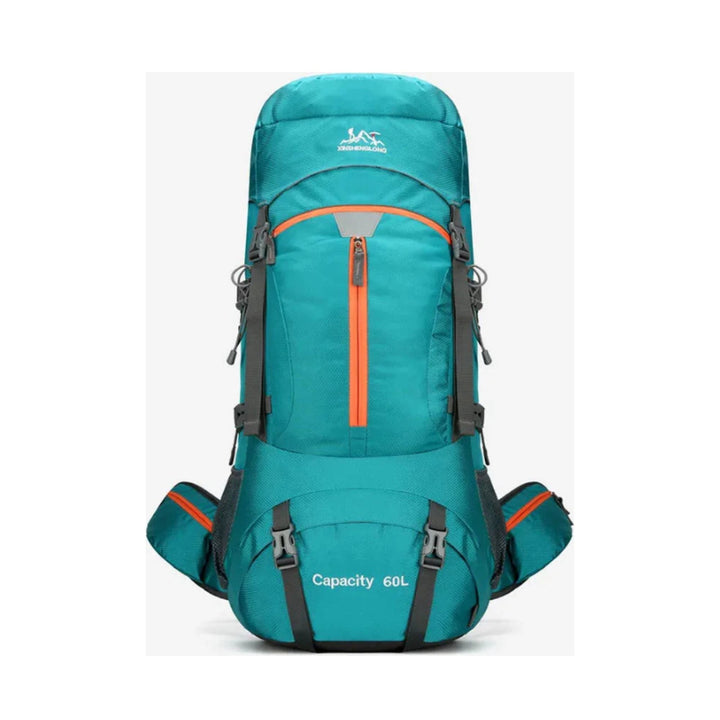 CarryQuest® - Hiking - rugzak 60L - Klimmen - Wandelen - Kamperen - Rugzak met Regenhoes - Groen