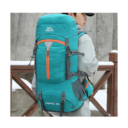 CarryQuest® - Hiking - rugzak 60L - Klimmen - Wandelen - Kamperen - Rugzak met Regenhoes - GroenCarryQuestsimple