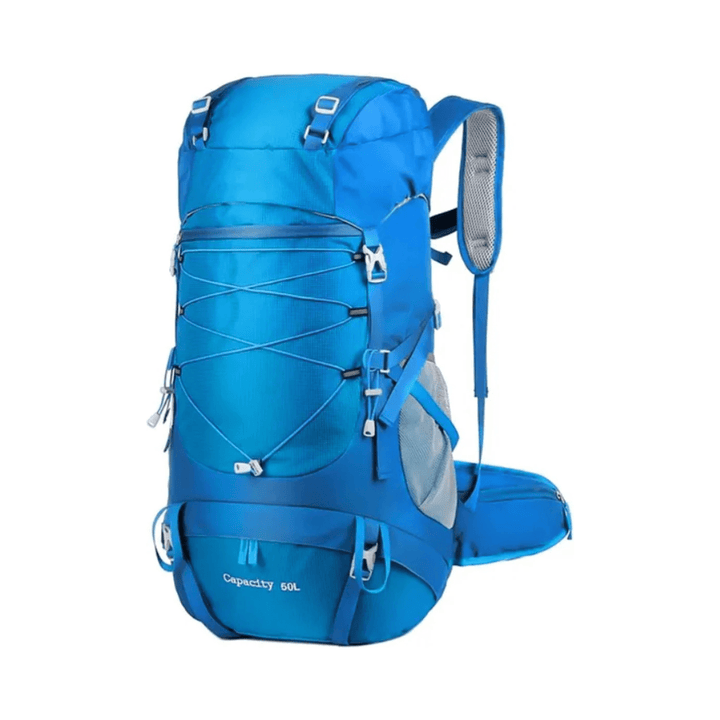 CarryQuest® - hiking/Wandel Rugzak - en Ademend - Duurzaam en Lichtgewicht - Blauw