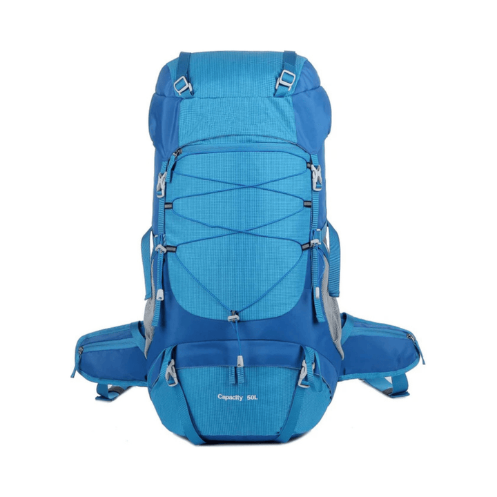 CarryQuest® - hiking/Wandel Rugzak - en Ademend - Duurzaam en Lichtgewicht - Blauw