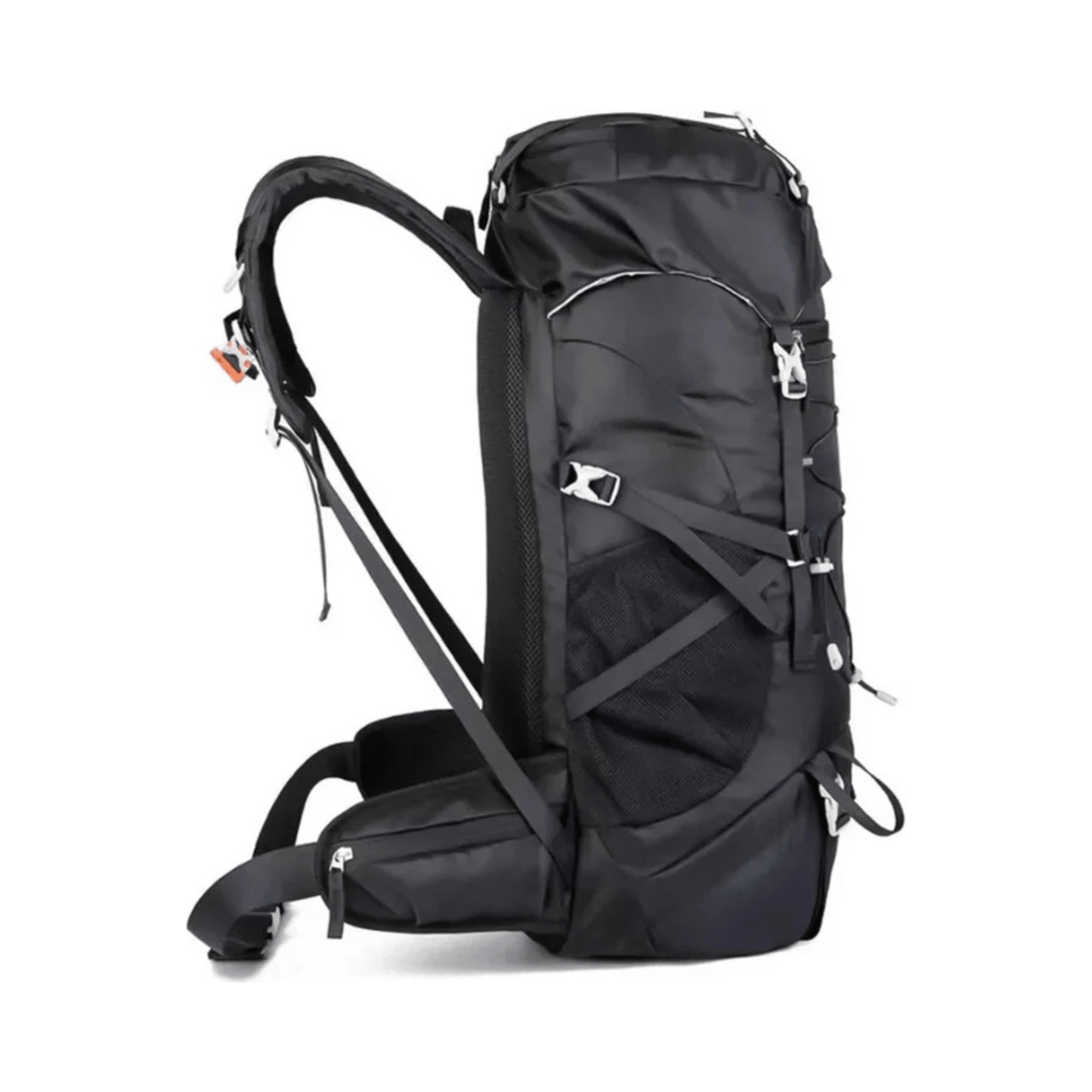 CarryQuest® - hiking/Wandel Rugzak - en Ademend - Duurzaam en Lichtgewicht - Zwart