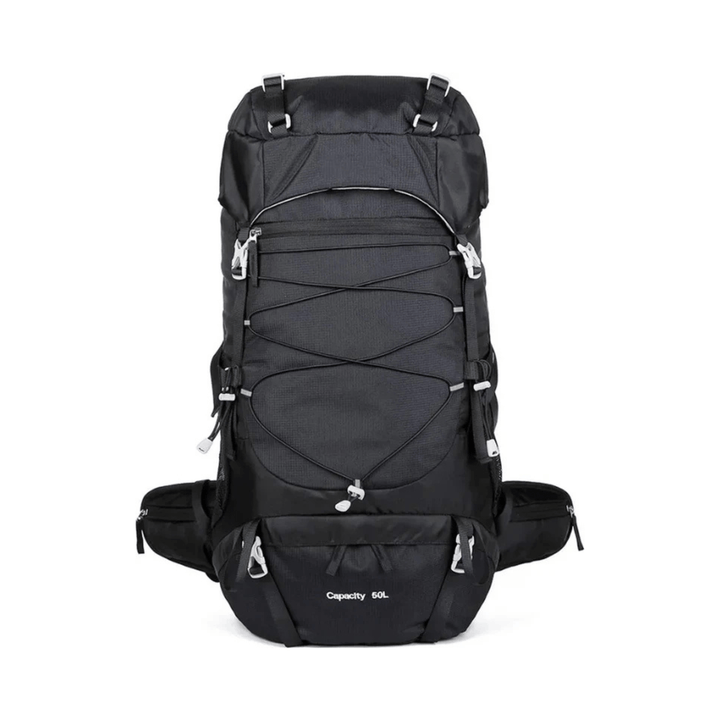 CarryQuest® - hiking/Wandel Rugzak - en Ademend - Duurzaam en Lichtgewicht - Zwart