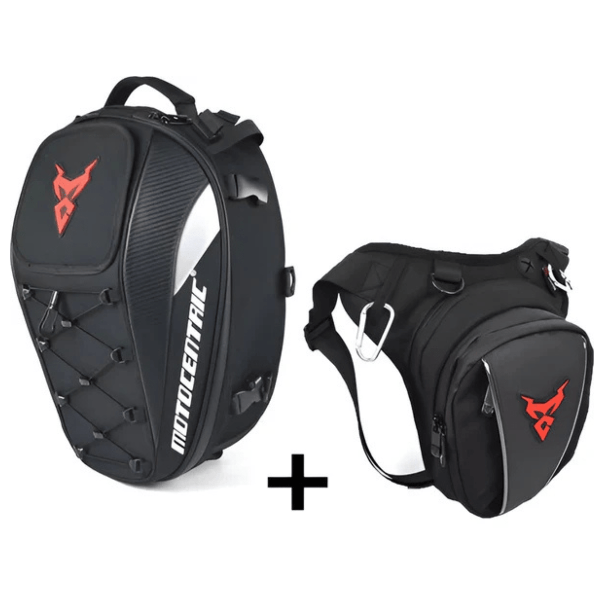 CarryQuest® - Hoogwaardige Waterdicht - 37L Capaciteit - waterdicht Oxford stof - RoodCarryQuestsimple