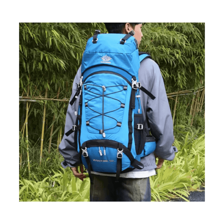 CarryQuest® - Hydratatie rugzak - Schoen - 65L - Blauw