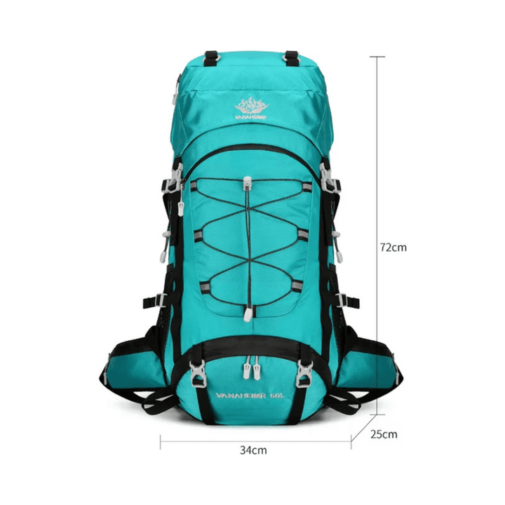 CarryQuest® - Hydratatie rugzak - Schoen - 65L - Blauw