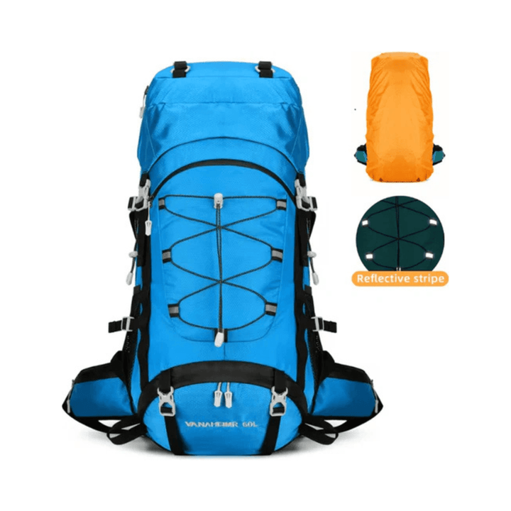 CarryQuest® - Hydratatie rugzak - Schoen - 65L - Blauw