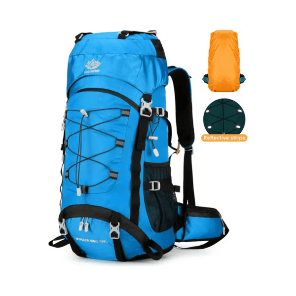 CarryQuest® - Hydratatie rugzak - Schoen - 65L - Blauw