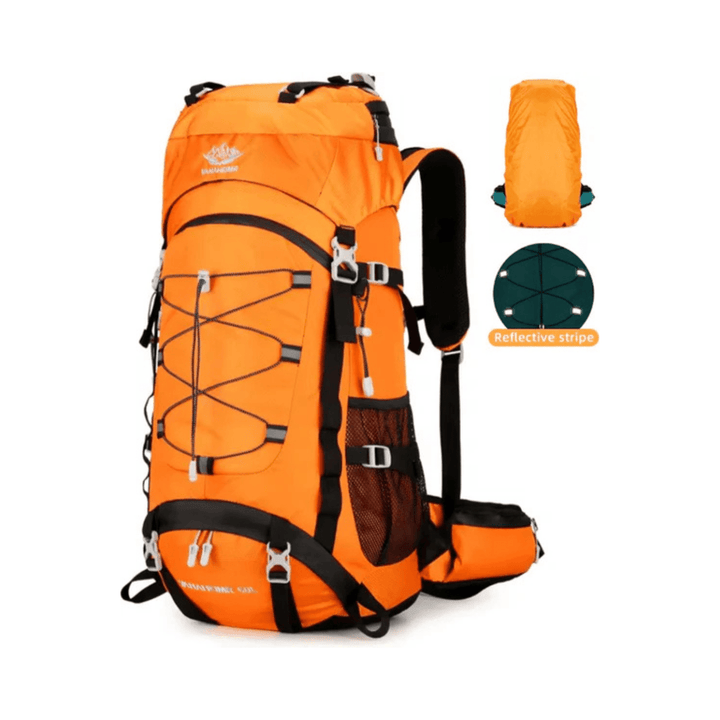 CarryQuest® - Hydratatie rugzak - Schoen - 65L - Oranje