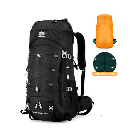 CarryQuest® - Hydratatie rugzak - Schoen - 65L - ZwartCarryQuestsimple