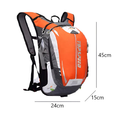 CarryQuest® - Hydratatie Rugzak voor Fietsen - 18L Volume - Fietsen, Wandelen - OranjeCarryQuestsimple
