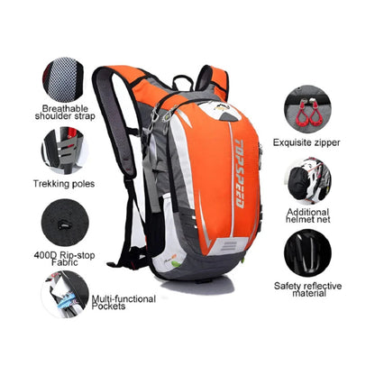 CarryQuest® - Hydratatie Rugzak voor Fietsen - 18L Volume - Fietsen, Wandelen - RoodCarryQuestsimple