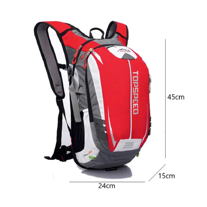 CarryQuest® - Hydratatie Rugzak voor Fietsen - 18L Volume - Fietsen, Wandelen - RoodCarryQuestsimple