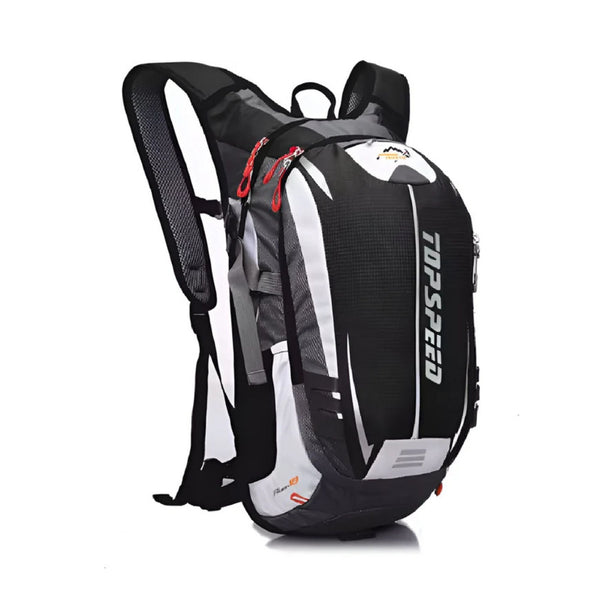 CarryQuest® - Hydratatie Rugzak voor Fietsen - 18L Volume - Fietsen, Wandelen - Zwart