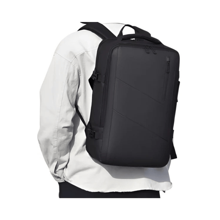CarryQuest® - Laptop Rugzak - Reistas - Weekendtas - Laptopvak + Grote Capaciteit - Zwart