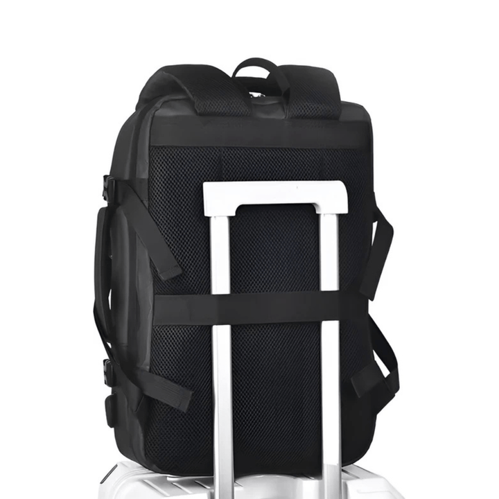 CarryQuest® - Laptop Rugzak - Reistas - Weekendtas - Laptopvak + Grote Capaciteit - Zwart