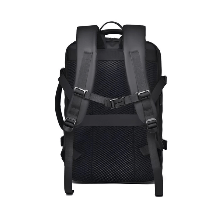 CarryQuest® - Laptop Rugzak - Reistas - Weekendtas - Laptopvak + Grote Capaciteit - Zwart
