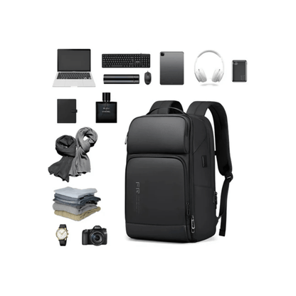 CarryQuest® - Laptop Rugzak - USB Oplaadfunctie - 35L - Laptopvak tot 15.6 inch - ZwartCarryQuestsimple