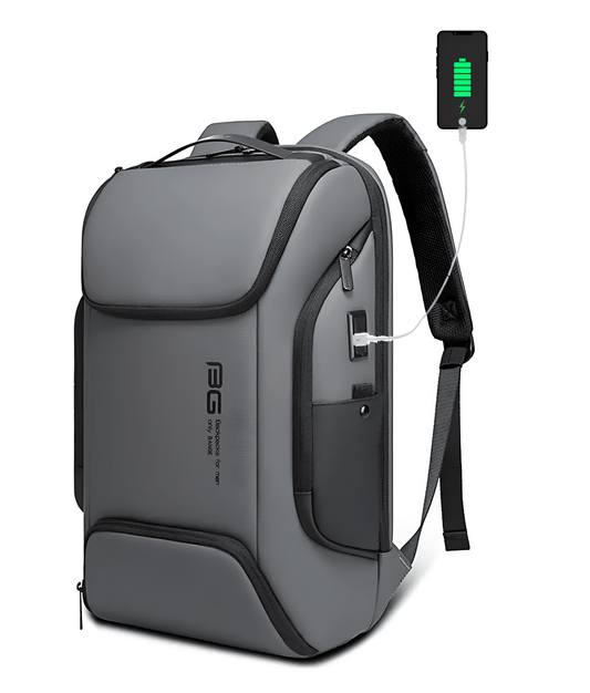 CarryQuest® - Laptoprugzak - USB Oplaadfunctie - Waterdicht - 2 Kleuren - CarryQuest