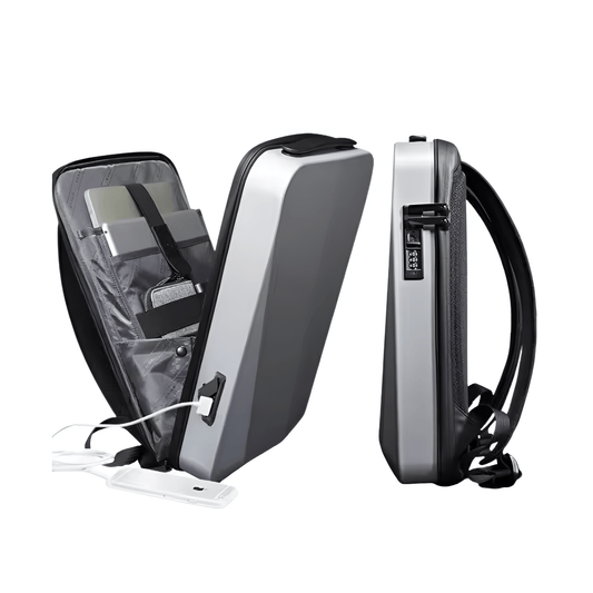 CarryQuest® - Laptoptas - Rugzak - Waterdicht - Business - Backpack - GrijsCarryQuestsimple