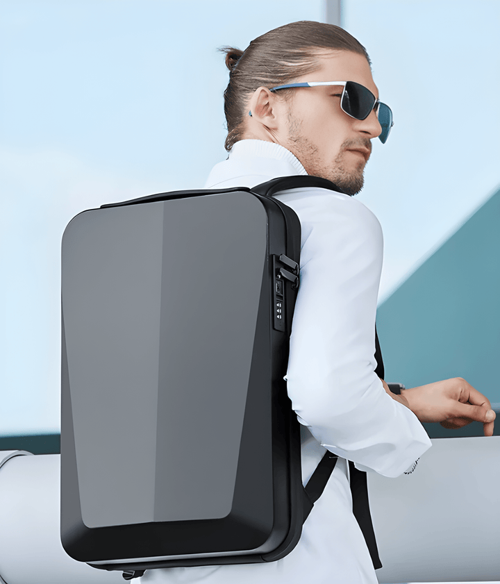 CarryQuest® - Laptoptas - Rugzak - Waterdicht - Business - Backpack - Grijs