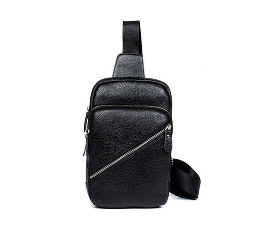 CarryQuest® Lederen Schoudertas – Crossbody – Vintage Bruin – 25x20x9cm – Perfect voor MannenCarryQuestSchoudertas03