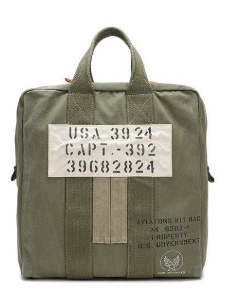 CarryQuest® Leger Groen Canvas Pilot Handtas - 38x35x14cm - Duurzaam & Stijlvol - Perfect voor Reizen & Dagelijks GebruikCarryQuestReis - /Weekendtas03