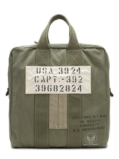 CarryQuest® Leger Groen Canvas Pilot Handtas - 38x35x14cm - Duurzaam & Stijlvol - Perfect voor Reizen & Dagelijks GebruikCarryQuestReis - /Weekendtas03