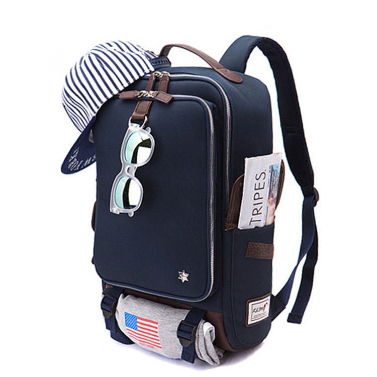 CarryQuest® Lichtgewicht Canvas Rugzak - 20L - Waterafstotend - Perfect voor Dagelijkse AvonturenCarryQuest
