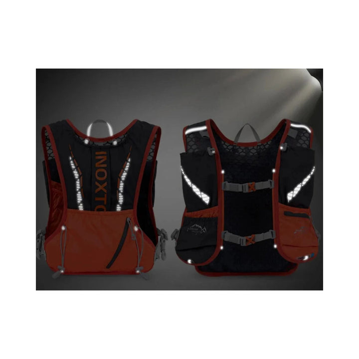 CarryQuest® - Lichtgewicht Hardlooprugzak Hydratatievest - 5L Capaciteit - Hoogwaardig Nylon - Slijtvast - Zwart