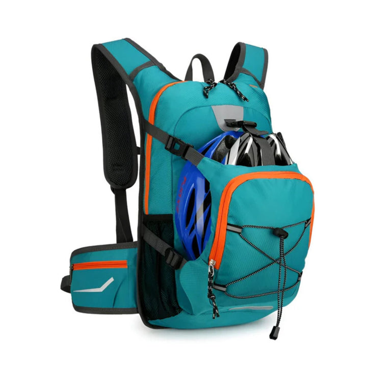 CarryQuest® - Lichtgewicht Hydratatie Fietsrugzak - Wandelen - Waterdicht Nylon - 20L - Rugzak Reizen Hydro Water Dagrugzak - Groen