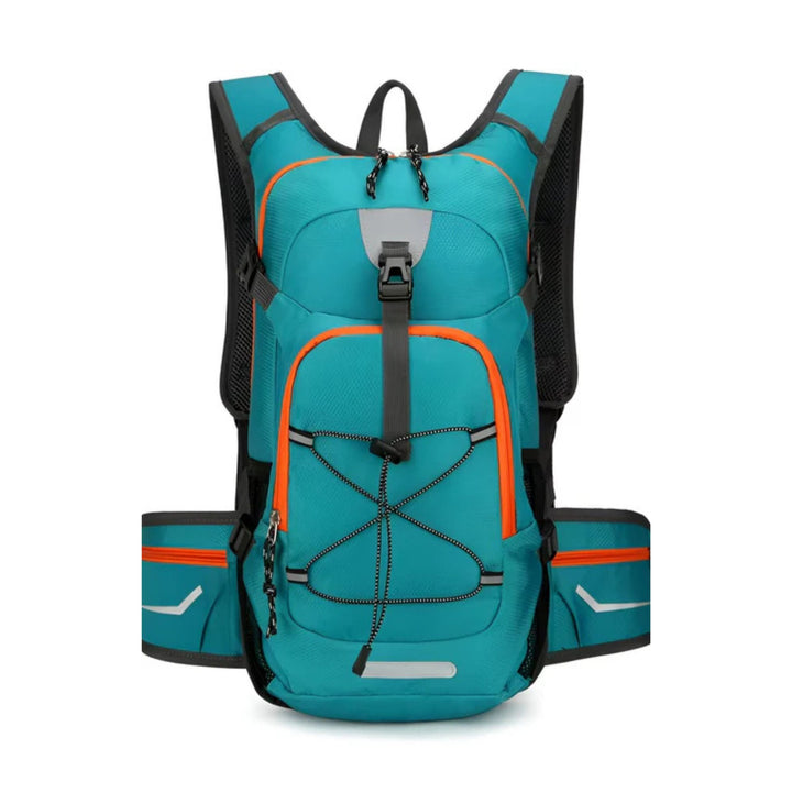 CarryQuest® - Lichtgewicht Hydratatie Fietsrugzak - Wandelen - Waterdicht Nylon - 20L - Rugzak Reizen Hydro Water Dagrugzak - Groen