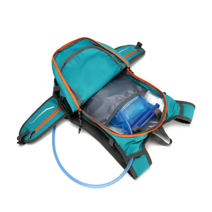 CarryQuest® - Lichtgewicht Hydratatie Fietsrugzak - Wandelen - Waterdicht Nylon - 20L - Rugzak Reizen Hydro Water Dagrugzak - Zwart