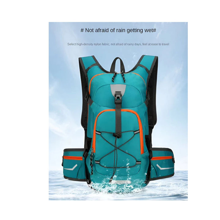 CarryQuest® - Lichtgewicht Hydratatie Fietsrugzak - Wandelen - Waterdicht Nylon - 20L - Rugzak Reizen Hydro Water Dagrugzak - Zwart