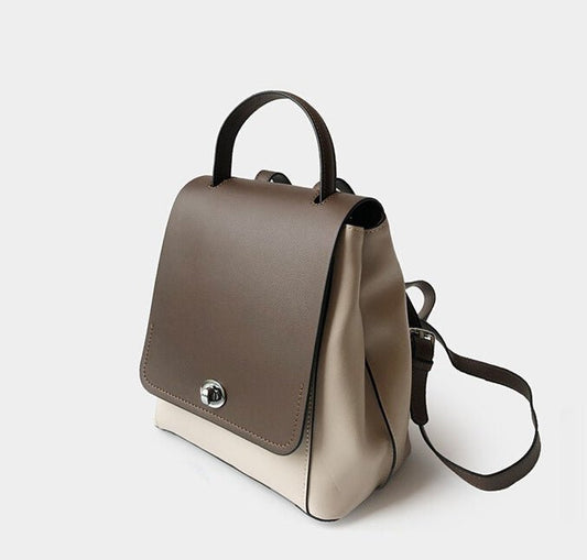 CarryQuest® Lichtgewicht Leren Schouderrugzak – Waterdicht – iPad - Compartment – Perfect voor Reizen en Dagelijks GebruikCarryQuest®Schoudertas03