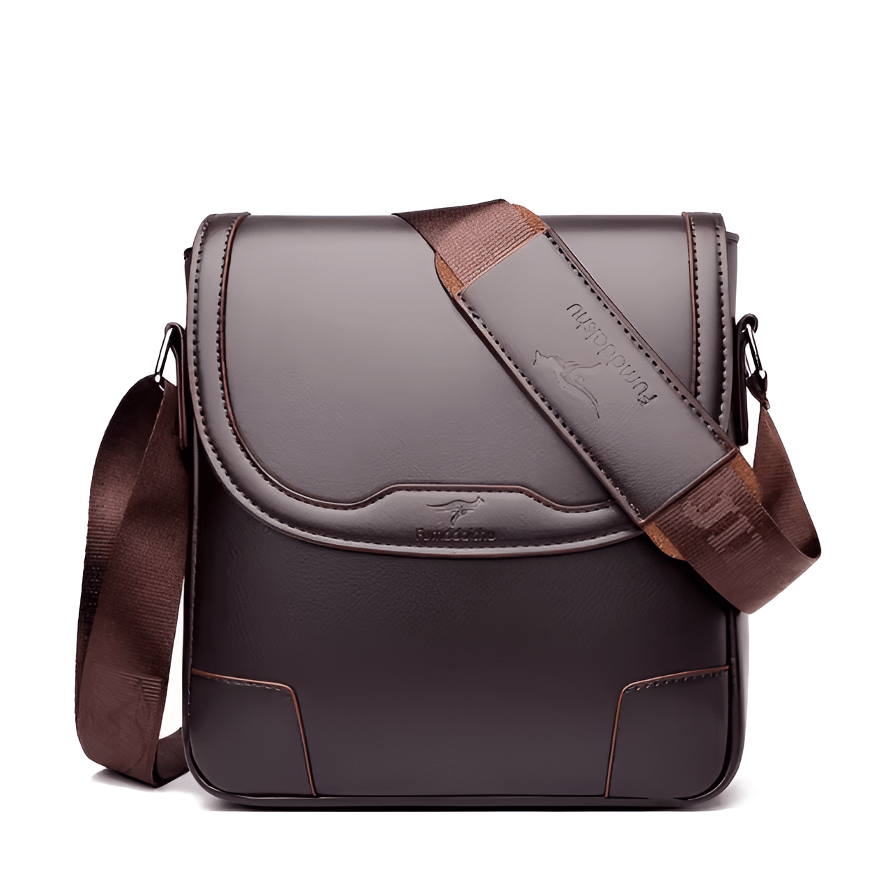 Carryquest® - Luxe Heren Lederen Schoudertas - Waterdicht - Crossbody Messenger bag - 2 kleurenCarryQuest