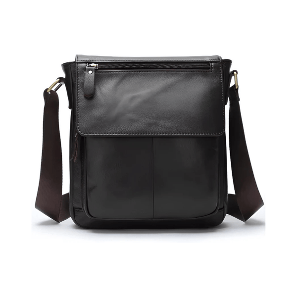 CarryQuest® - Mannen Schoudertas - Handtas Heren Sling Pack Voor Werk - Zwart