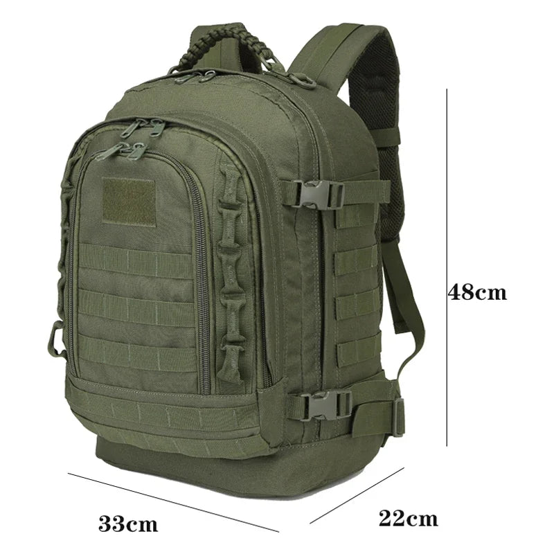 CarryQuest® - Militaire Rugzak - Waterdicht - Outdoor - Avontuur - Groen