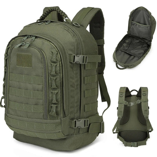 CarryQuest® - Militaire Rugzak - Waterdicht - Outdoor - Avontuur - Groen