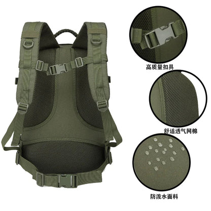 CarryQuest® - Militaire Rugzak - Waterdicht - Outdoor - Avontuur - Groen