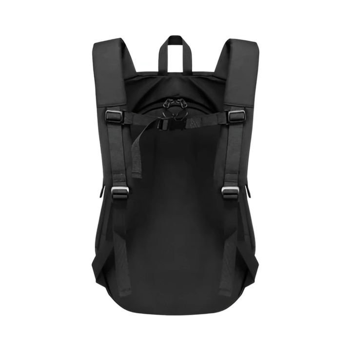 CarryQuest® - Motor Rugzak - Grote Capaciteit Motorhelm Tas - Motorrugzak - Antislip Borstgesp + Verborgen Ritsvak - Zwart
