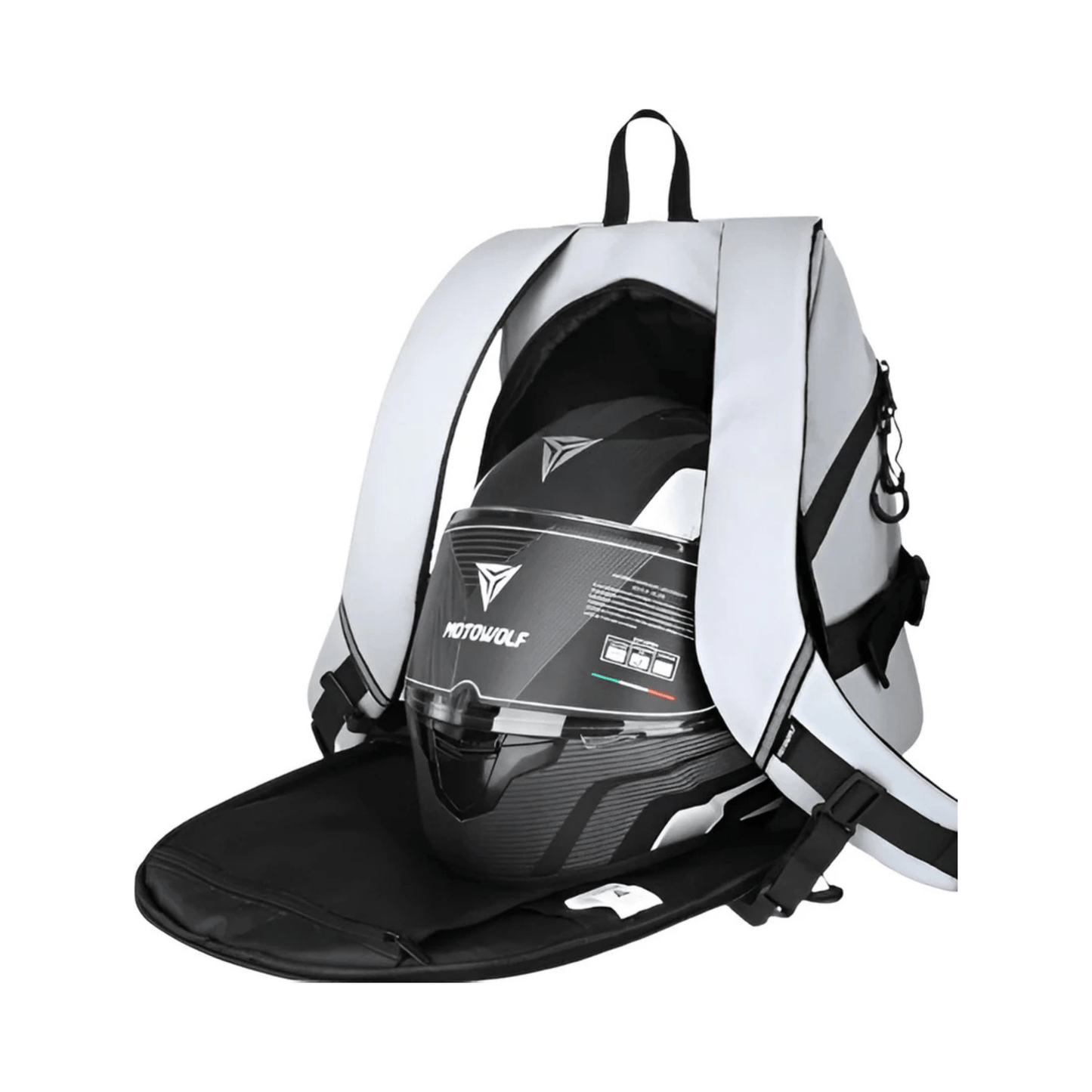 CarryQuest® - Motor Rugzak - Motorfiets Rugzak - Waterdicht 35L met USB Oplaadpoor - ZwartCarryQuestsimple