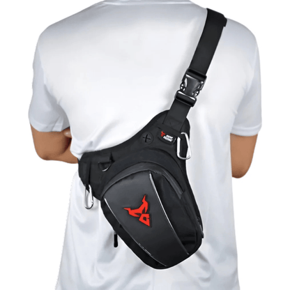 CarryQuest® - Motor Rugzak - Motorfiets Rugzak / Zadeltas Motor - Motorrugzak - 48L - Waterdicht - Oxford doek - BlauwCarryQuestsimple