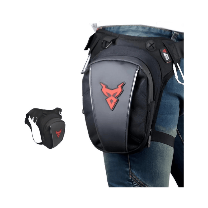 CarryQuest® - Motor Rugzak - Motorfiets Rugzak / Zadeltas Motor - Motorrugzak - 48L - Waterdicht - Oxford doek - Rood